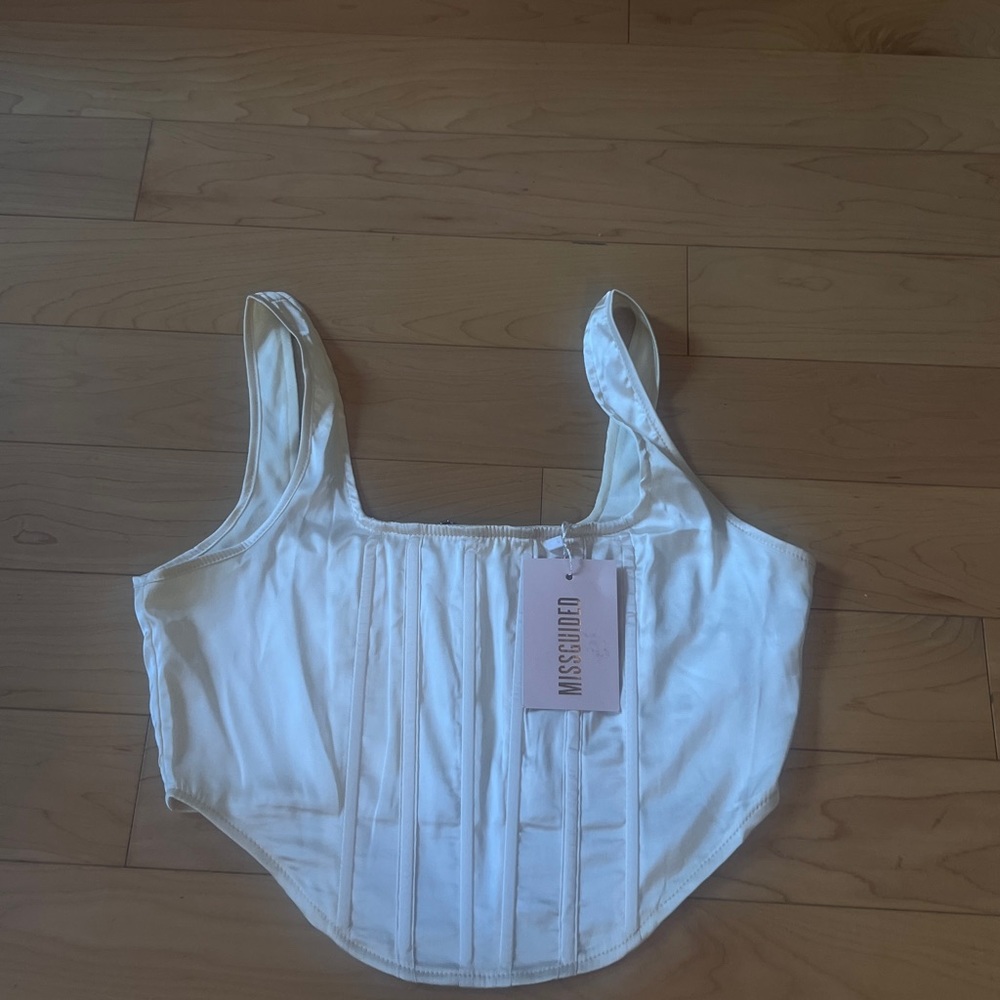 Misguided corset top